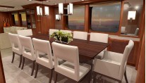 Aurora superyacht - Dining